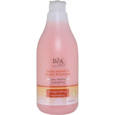DEA Honey Extract Vitamin B Complex & Kaolin Shampoo 600ml