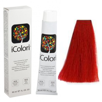 Kepro iColori Contrast 3 in 1 Βαφή Μαλλιών 90ml (ΚΟΚΚΙΝΟ) - RED
