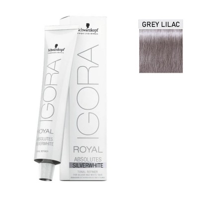 Schwarzkopf Igora Royal Absolutes Silverwhite 60ml #Grey Lilac (Γκρι Λιλά Μεσαίο)