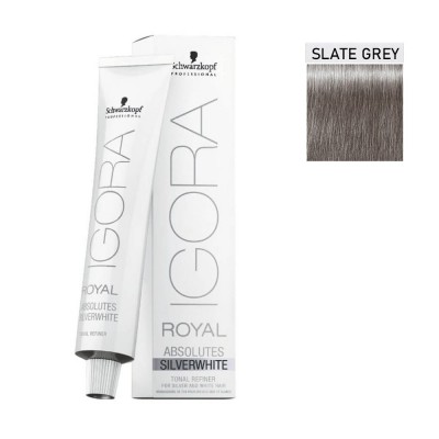 Schwarzkopf Igora Royal Absolutes Silverwhite 60ml #Slate Grey (Ασημί Σκούρο)
