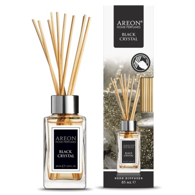 AREON Home Perfume Αρωματικό Χώρου Με Στικς 85ml #Black Crystal