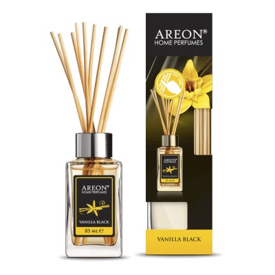 AREON Home Perfume Αρωματικό Χώρου Με Στικς 85ml #Vanilla Black