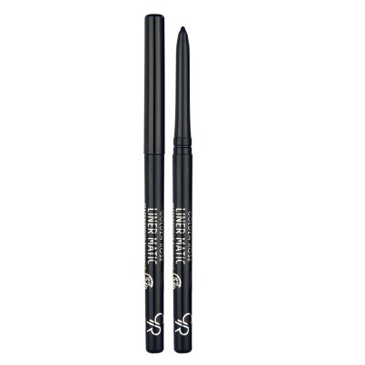 Golden Rose Liner Matic Waterproof Eye Pencil - Αδιάβροχο Μηχανικό Μολύβι Ματιών – #201 BLACK