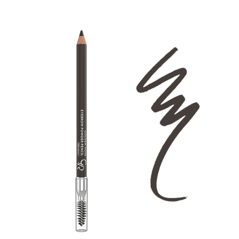 Golden Rose Eyebrow Powder Pencil 1,2gr – #106 (Ebony)