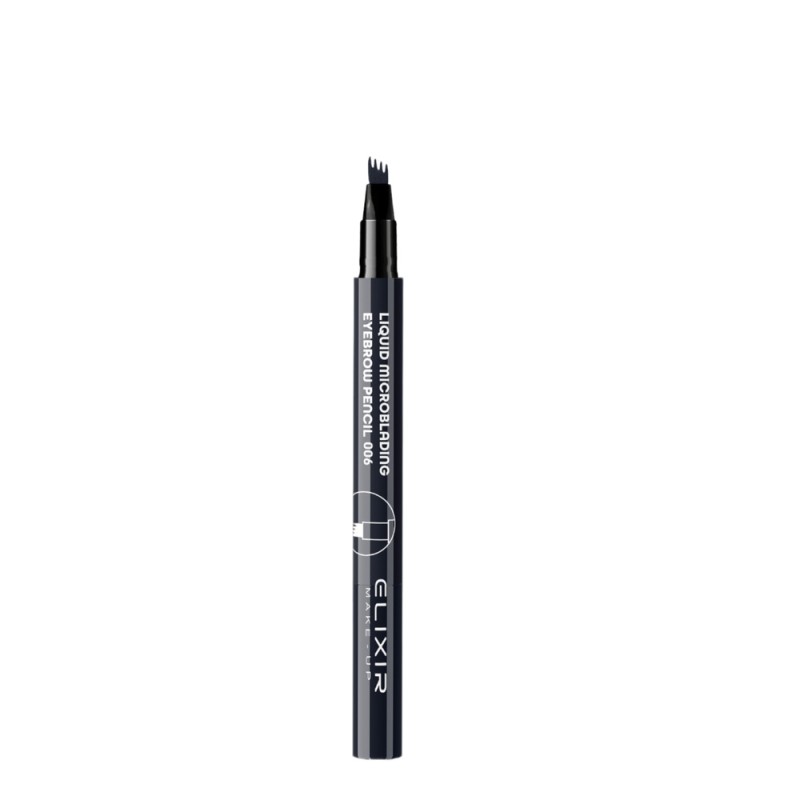 Elixir Liquid Microblading Eyebrow pencil 2ml – #006 (Black Beauty)