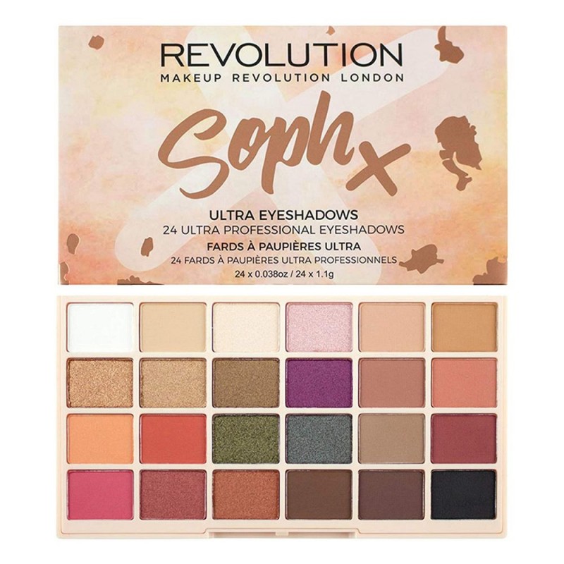 Revolution Soph X Eyeshadow Palette (24 αποχρώσεις)
