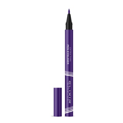 Elixir Extra Thin Pen Eyeliner 1ml #005 DARK PURPLE