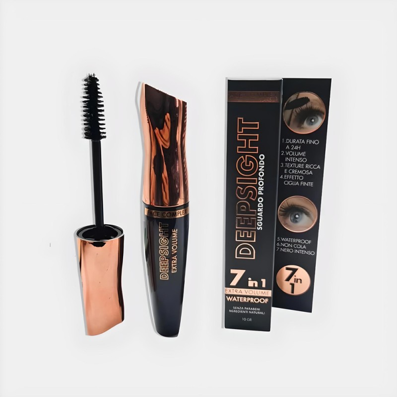 Face Complex 7in1 Deepsight Waterproof Mascara 10gr Black