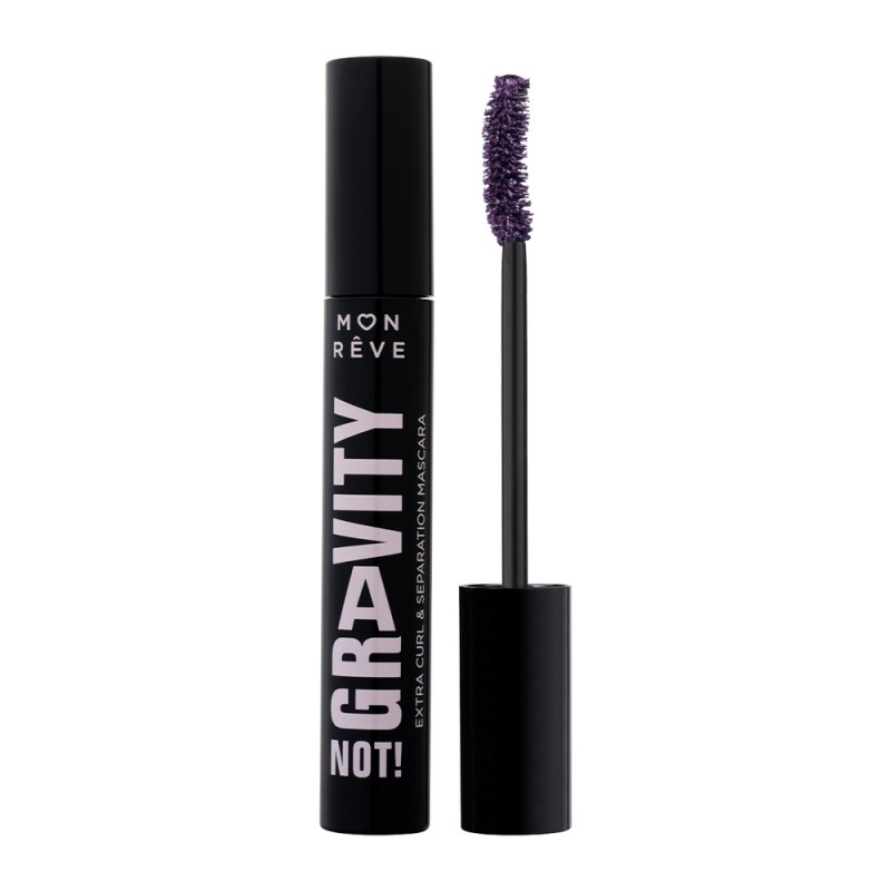 Mon Reve Gravity Not! Mascara - Μάσκαρα για Έντονο Όγκο & Διαχωρισμό 12ml #03 Deep Plum