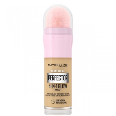 Maybelline Instant Anti Age Perfector 4-in-1 Glow Makeup 20ml – #1.5 (Light Medium)
