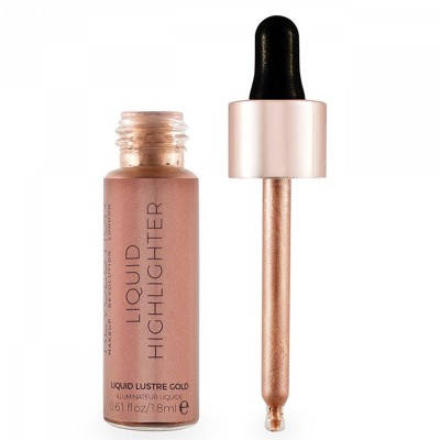 Revolution Beauty Liquid Highlighter 18ml #Lustre Gold