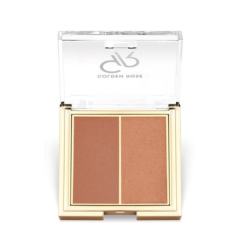Golden Rose Iconic Blush Duo 6g – #05 WARM PEARL