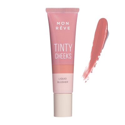Mon Reve Tinty Cheeks 14ml - Υγρό Ρουζ Μακράς Διάρκειας – #02