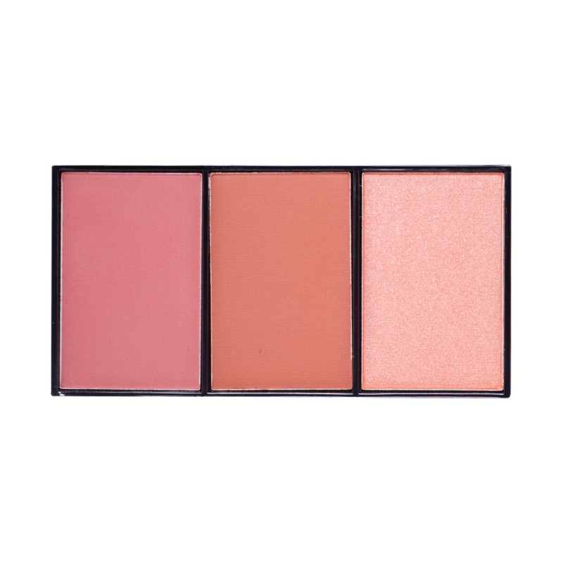 Mon Reve Blush On! - Τριπλή Παλέτα Ρουζ 9.9gr #02 Earthy