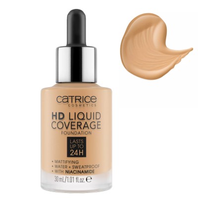Catrice HD Liquid Coverage Liquid Make Up Foundation 30ml #035 Natural Beige