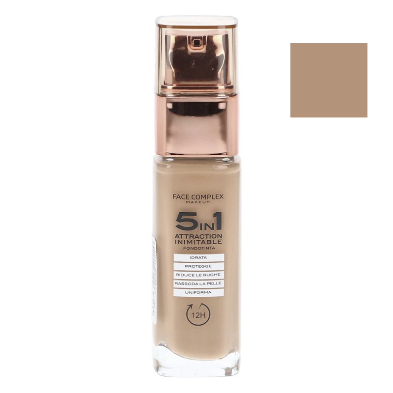 Face Complex 5in1 Attraction Inimitable 12H foundation  30ml #04