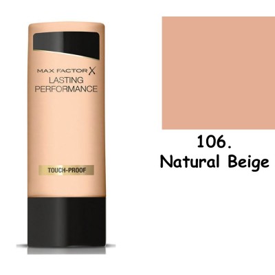 Max Factor Lasting Performance 106 Natural Beige 35ml make up
