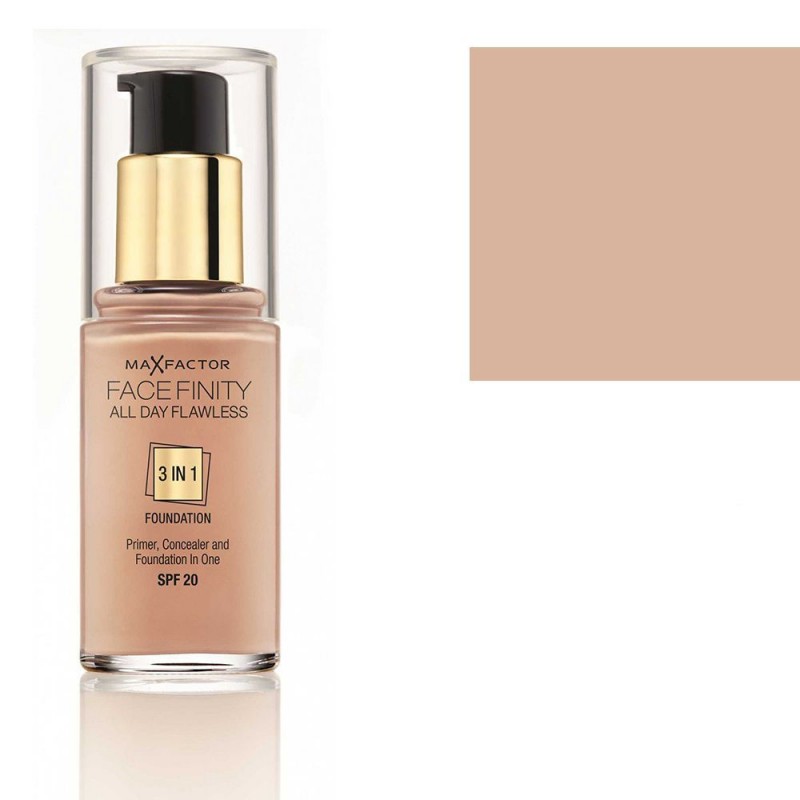 Max Factor Facefinity 3 in 1 Foundation SPF20 30ml  (40 Light Ivory)