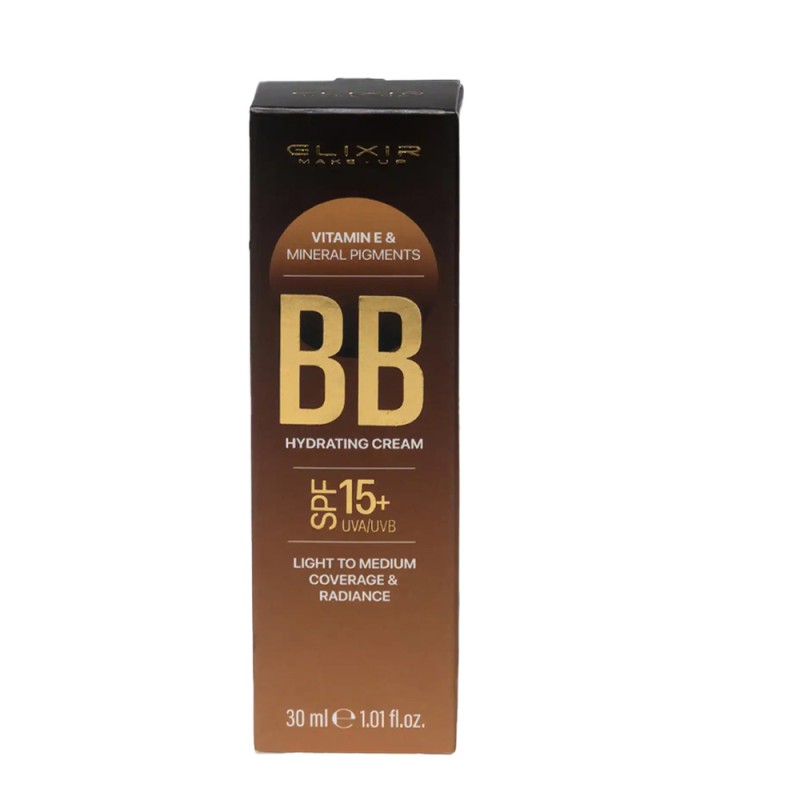 Elixir BB Hydrating Cream SPF15 - Ενυδατική Κρέμα με Χρώμα 30ml #384-01