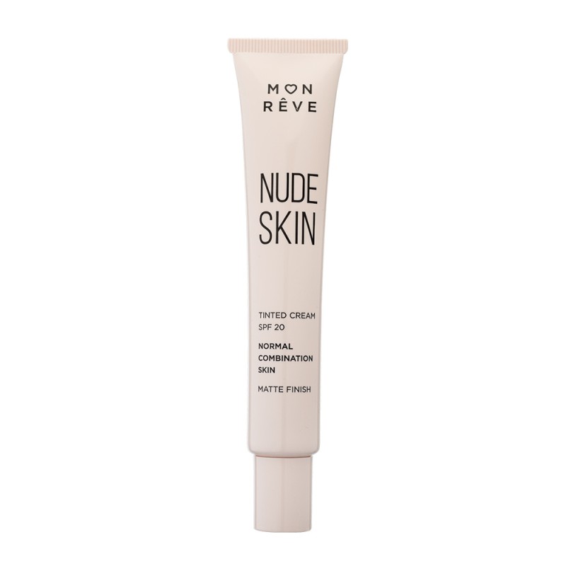 Mon Reve Nude Skin Normal to Combination Skin SPF 20 - Κρέμα με Χρώμα για Φυσικό Ματ Αποτέλεσμα 30ml #103 (DARK)