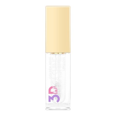 Golden Rose 3D Mega Shine Lipgloss 5.2ml – #101 Clear