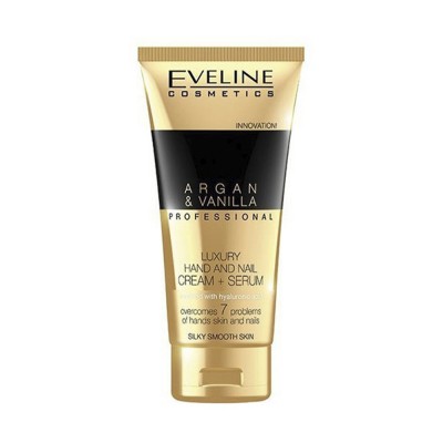 Eveline Hand & Nail Spa Cream + Serum Argan & Vanilla (100ml)