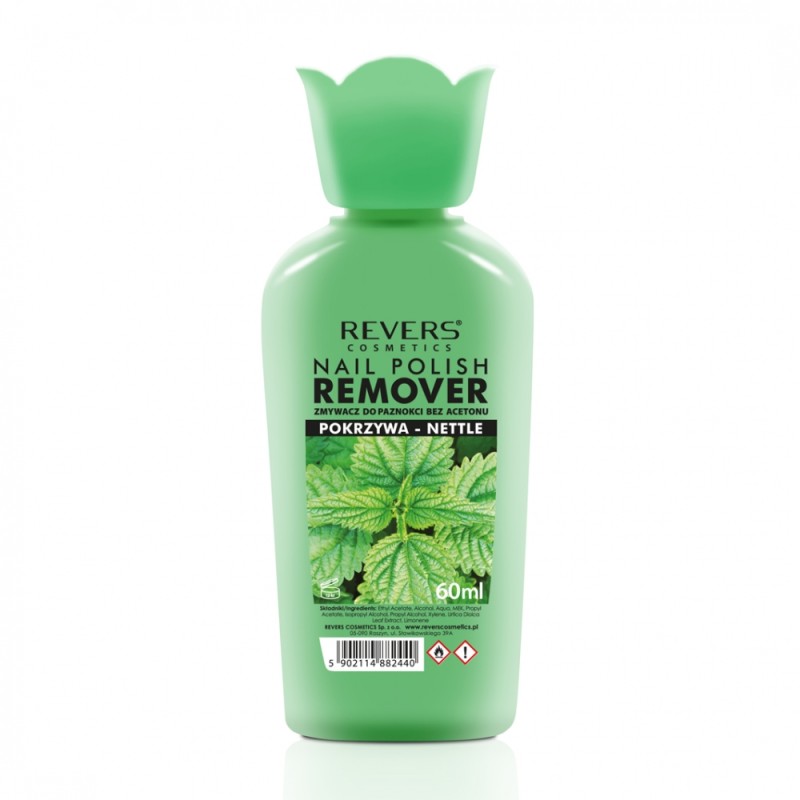 Revers Nail polish remover 60ml #NETTLE