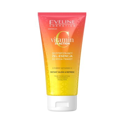 EVELINE Vitamin C 3xAction Cleansing Zel-Facial Cleansing Essence 150ml