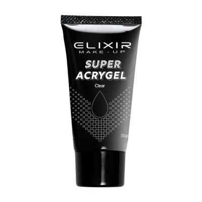 Elixir Super Acry-Gel 30gr - Υβριδικό Τζελ Χτισίματος Νυχιών #908A Clear