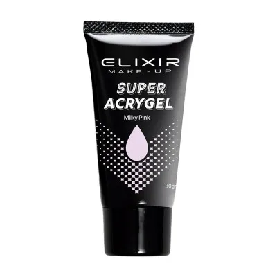 Elixir Super Acry-Gel 30gr - Υβριδικό Τζελ Χτισίματος Νυχιών #908C Milky Pink