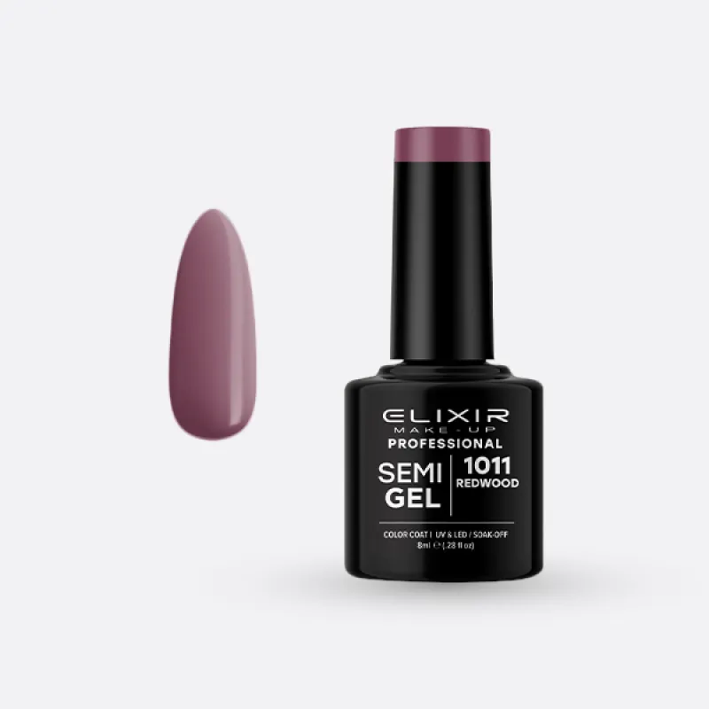 Elixir Semi Gel Ημιμόνιμο Βερνίκι 8ml – #1011 (REDWOOD) Elixir Semi Gel Ημιμόνιμο Βερνίκι 8ml – #1011 (REDWOOD)