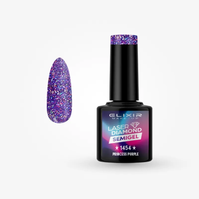 Elixir Semi Gel Ημιμόνιμο Βερνίκι 8ml – #1454 PRINCESS PURPLE Elixir Semi Gel Ημιμόνιμο Βερνίκι 8ml – #1454 PRINCESS PURPLE