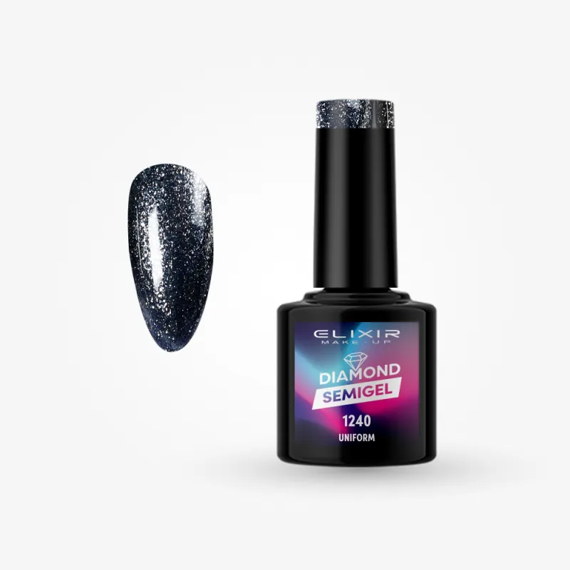 Elixir Semi Gel Ημιμόνιμο Βερνίκι LASER DIAMOND 8ml – #1240 (UNIFORM) Elixir Semi Gel Ημιμόνιμο Βερνίκι LASER DIAMOND 8ml – #1240 (UNIFORM)