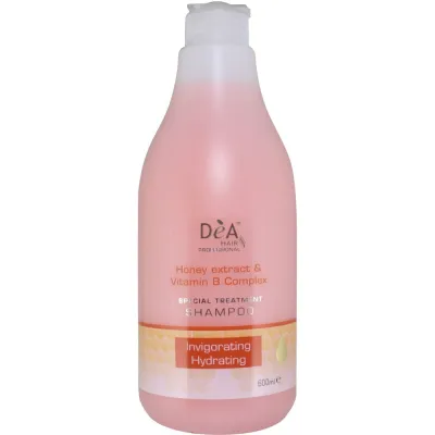 DEA Honey Extract Vitamin B Complex & Kaolin Shampoo 600ml