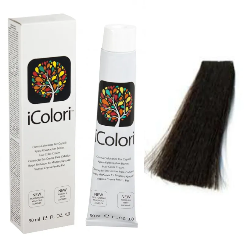 Kepro iColori Naturali Βαφή Μαλλιών 100ml (ΚΑΣΤΑΝΟ ΠΟΛΥ ΣΚΟΥΡΟ) - No2 Kepro iColori Naturali Βαφή Μαλλιών 100ml (ΚΑΣΤΑΝΟ ΠΟΛΥ ΣΚΟΥΡΟ) - No2