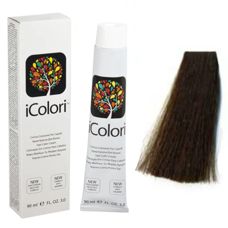 Kepro iColori Naturali Βαφή Μαλλιών 100ml (ΚΑΣΤΑΝΟ) - No4 Kepro iColori Naturali Βαφή Μαλλιών 100ml (ΚΑΣΤΑΝΟ) - No4
