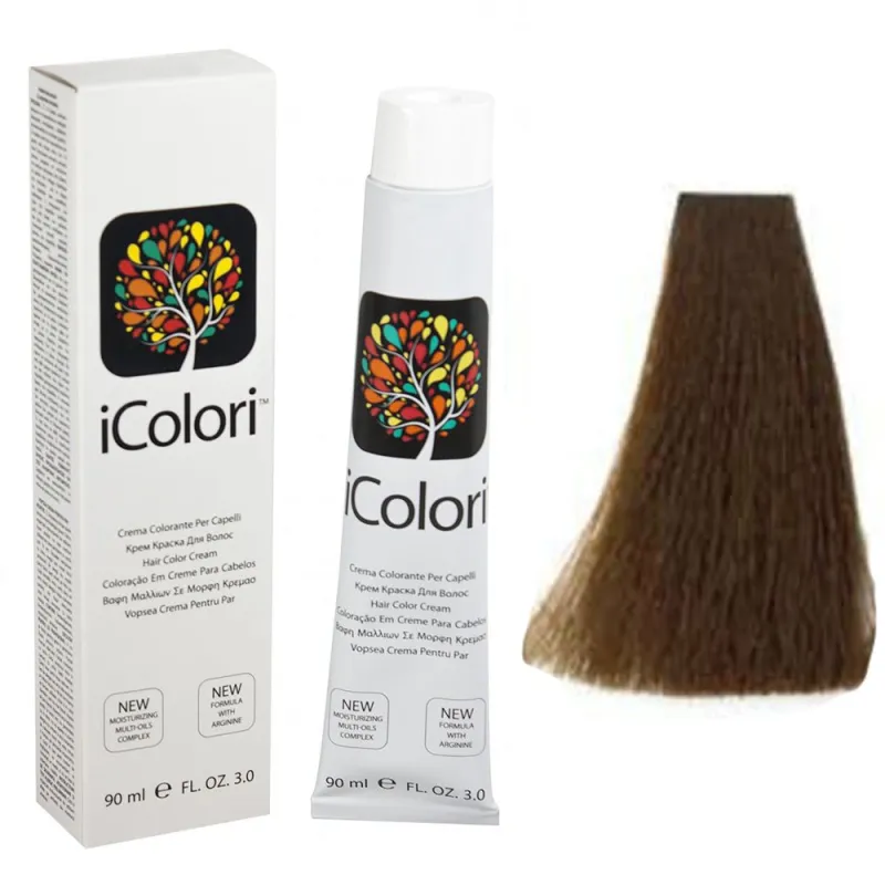 Kepro iColori Dorati Βαφή Μαλλιών 90ml (ΚΑΣΤΑΝΟ ΣΚΟΥΡΟ ΧΡΥΣΟ) - No6.3 Kepro iColori Dorati Βαφή Μαλλιών 90ml (ΚΑΣΤΑΝΟ ΣΚΟΥΡΟ ΧΡΥΣΟ) - No6.3