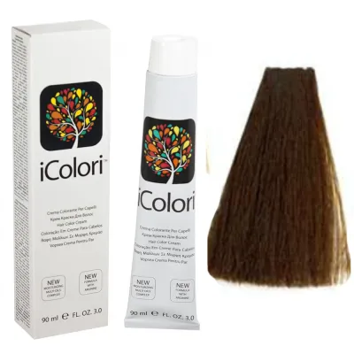 Kepro iColori Marroni Βαφή Μαλλιών 90ml (ΞΑΝΘΟ ΣΚΟΥΡΟ ΦΟΥΝΤΟΥΚΙ) - No6.73