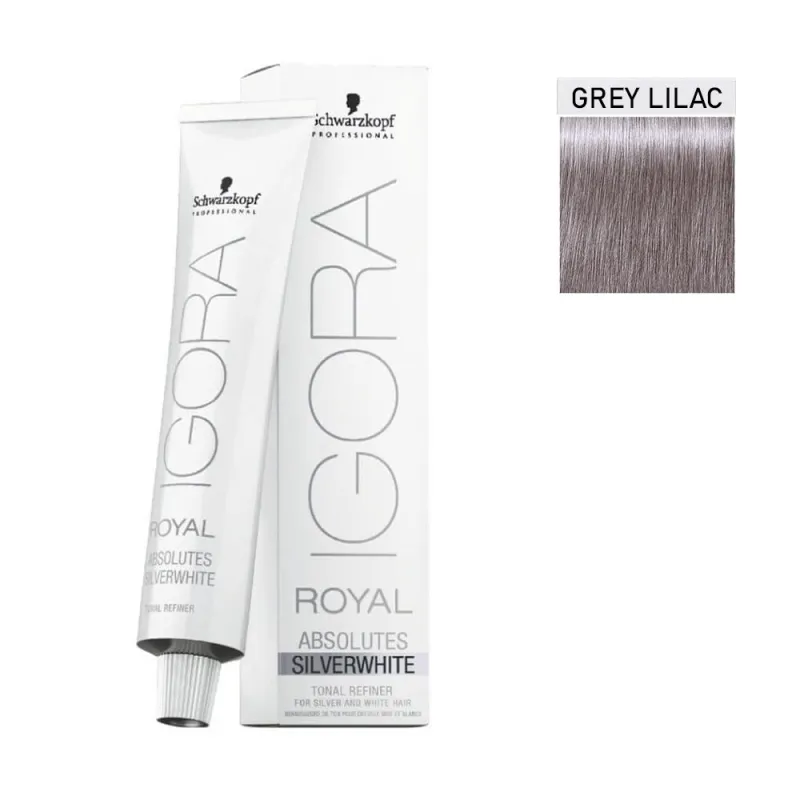 Schwarzkopf Igora Royal Absolutes Silverwhite 60ml #Grey Lilac (Γκρι Λιλά Μεσαίο) Schwarzkopf Igora Royal Absolutes Silverwhite 60ml #Grey Lilac (Γκρι Λιλά Μεσαίο)