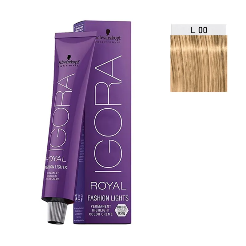 Schwarzkopf Igora Royal Fashion Lights 60ml #L-00 Ξανοιχτικό Schwarzkopf Igora Royal Fashion Lights 60ml #L-00 Ξανοιχτικό