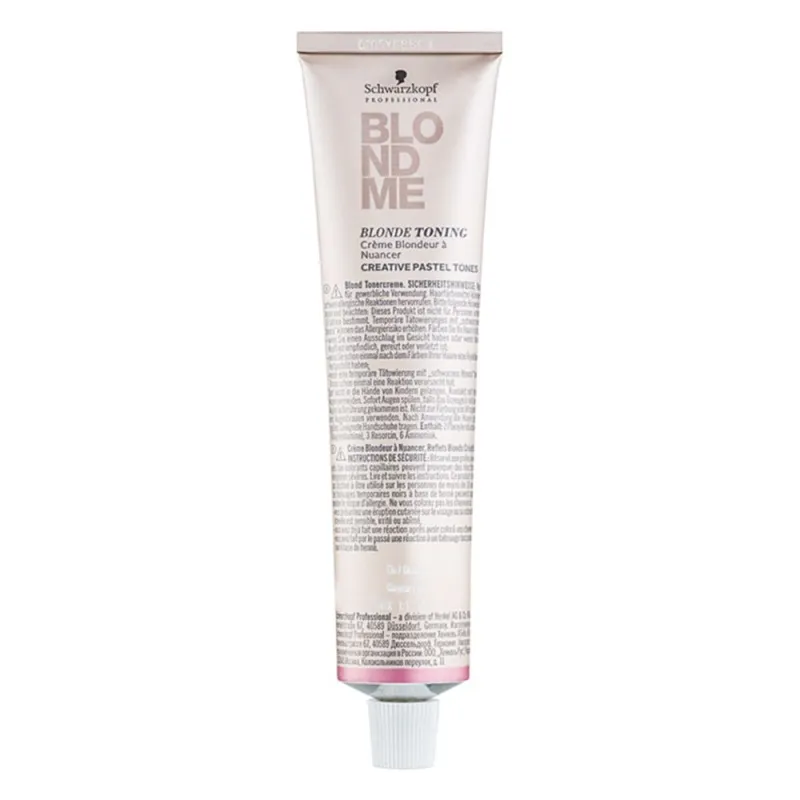 Schwarzkopf BlondMe Blonde Toning (ΡΕΦΛΕ) 60ml #Steel Blue (Παστέλ Ατσάλι) Schwarzkopf BlondMe Blonde Toning (ΡΕΦΛΕ) 60ml #Steel Blue (Παστέλ Ατσάλι)