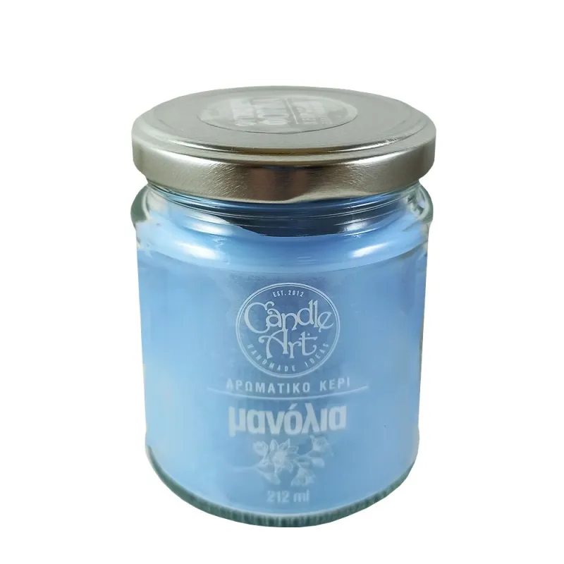 Candle Art Αρωματικό Κερί 38h 212ml #Μανόλια Candle Art Αρωματικό Κερί 38h 212ml #Μανόλια