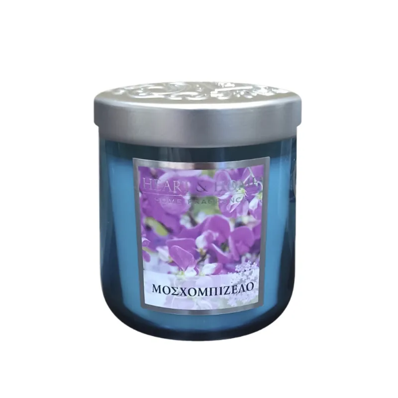Heart and Home Αρωματικό Κερί 30h 115gr #Μοσχομπίζελο Heart and Home Αρωματικό Κερί 30h 115gr #Μοσχομπίζελο