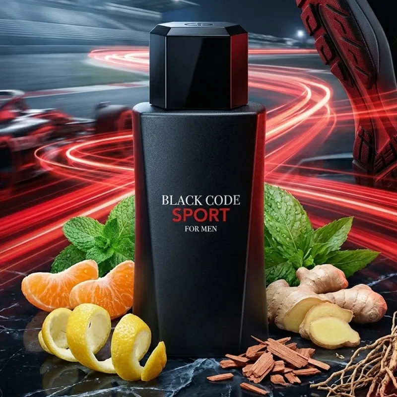 Black Code SPORT Men (χυμα αρωμα) – Τύπου Code SPORT