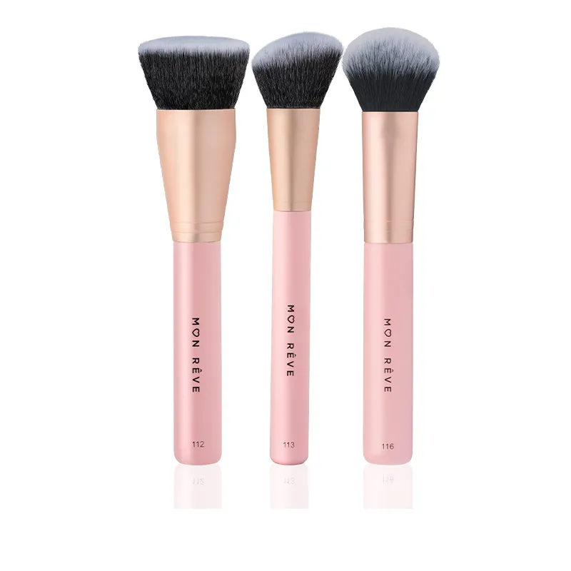 Mon Reve Complexion 3 Brush Set - Σετ 3 Πινέλων για Τέλεια Βάση Προσώπου