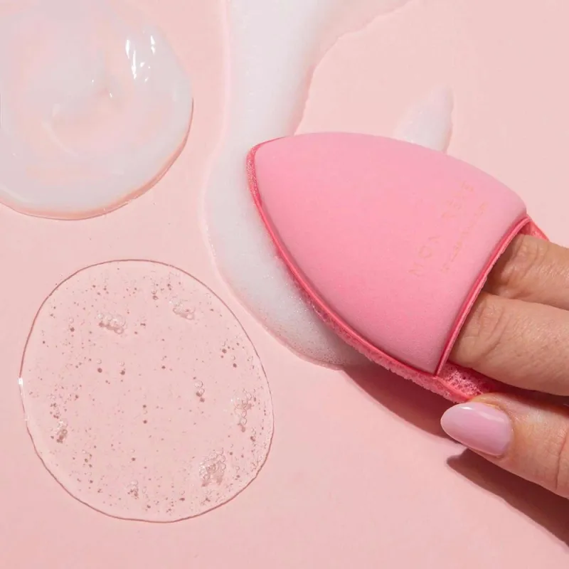 Mon Reve Makeup Sponge - Γάντι & Σφουγγαράκι Καθαρισμού Προσώπου – #10 Facial Cleansing Glove & Sponge