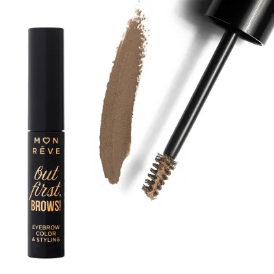Mon Reve But First, Brows! - Αδιάβροχη Μάσκαρα Φρυδιών με Χρώμα 4ml #05