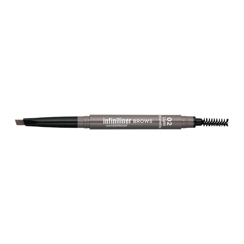 Mon Reve Infiniliner Gel Brow Pencil - Αδιάβροχο Μηχανικό Μολύβι Φρυδιών 0.3g #02 Light Brunette