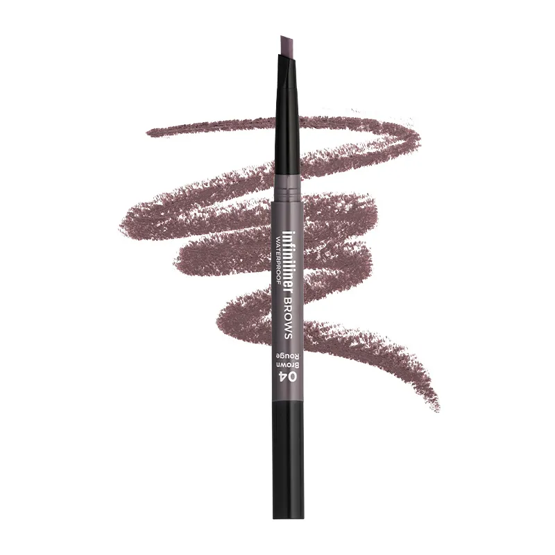 Mon Reve Infiniliner Gel Brow Pencil - Αδιάβροχο Μηχανικό Μολύβι Φρυδιών 0.3g #04 Brown Rouge