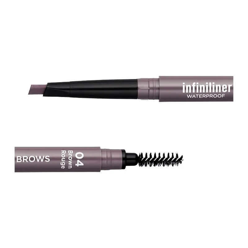 Mon Reve Infiniliner Gel Brow Pencil - Αδιάβροχο Μηχανικό Μολύβι Φρυδιών 0.3g #04 Brown Rouge